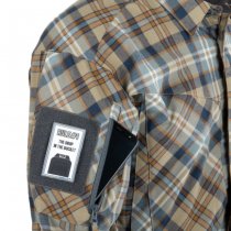 Helikon-Tex MBDU Flannel Shirt - Slate Blue Checkered - S