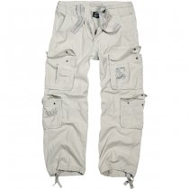 Brandit Pure Vintage Trousers - Old White - 4XL