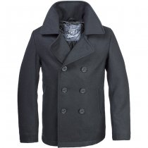 Brandit Pea Coat  - Black - 2XL