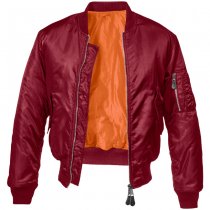 Brandit MA1 Jacket - Burgundy - M