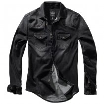 Brandit Riley Denimshirt - Black - M