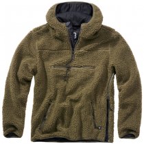 Brandit Teddyfleece Worker Pullover - Olive - XL