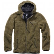 Brandit Teddyfleece Worker Jacket - Olive - XL