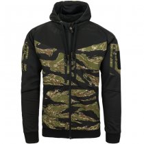 Helikon-Tex Rogue Tactical Hoodie FullZip - Black / Tiger Stripe - XS