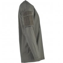 MFH Tactical Long Sleeve Shirt Sleeve Pockets - Olive - L