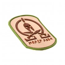 JTG Molon Labe Rubber Patch - Multicam