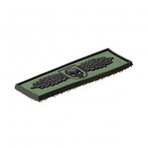 JTG SOF Skull Badge Rubber Patch - Forest