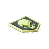 JTG SOF Skull Rubber Patch - ACU