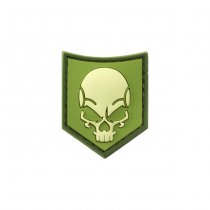 JTG SOF Skull Rubber Patch - Forest