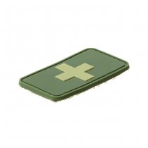 JTG Swiss Flag Rubber Patch - Forest