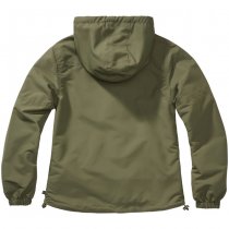 Brandit Ladies Summer Windbreaker Frontzip - Olive - S