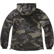 Brandit Ladies Summer Windbreaker Frontzip - Darkcamo - S