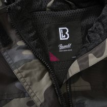 Brandit Ladies Summer Windbreaker Frontzip - Darkcamo - S