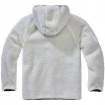 Brandit Teddyfleece Worker Jacket - White - M