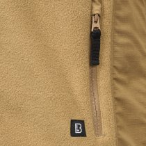 Brandit Fleecejacket Ripstop - Camel - M