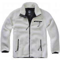 Brandit Teddyfleece Jacket - White - M