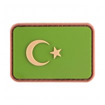 JTG Turkey Flag Rubber Patch - Multicam