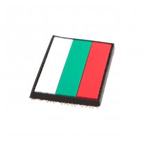 JTG Bulgarian Flag Rubber Patch - Black