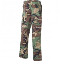 MFH US Combat Pants Reinforced - Woodland - S