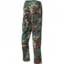 MFH BDU Combat Pants Ripstop - Woodland - L