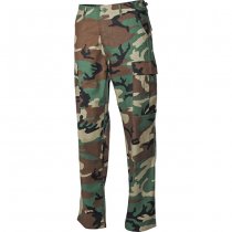 MFH BDU Combat Pants Ripstop - Woodland - 3XL