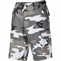 MFH BW Bermuda Shorts Side Pockets  - Urban Camo - M