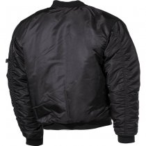 MFH US MA1 Pilot Jacket - Black - M