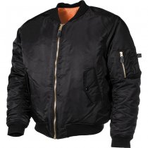 MFH US MA1 Pilot Jacket - Black - 2XL