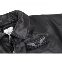 MFH US CWU Heavy Pilot Jacket - Black - L