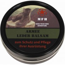 MFH Army Shoe Polish 150 ml Tin - Transparent