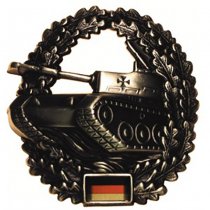 MFH BW Beret Insignia Panzertruppe