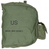 Surplus US Protective Mask Pouch Like New - Olive