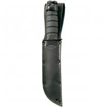 Ka-Bar Short Tanto Plain Tanto Blade & Leather Sheath