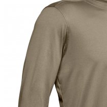 Under Armour Tactical UA Tech Long Sleeve T-Shirt - Tan - M