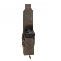 Clawgear 5.56mm Single Mag Stack Flap Pouch Core - RAL 7013