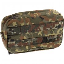 Clawgear Medium Horizontal Utility Pouch Core - Flecktarn