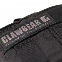 Clawgear Medium Horizontal Utility Pouch Zipped Core - Black