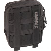 Clawgear Medium Vertical Utility Pouch Core - Black