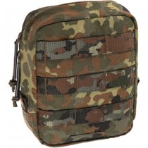 Clawgear Medium Vertical Utility Pouch Core - Flecktarn