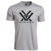 Vortex Optics Core Logo T-Shirt - Grey - S