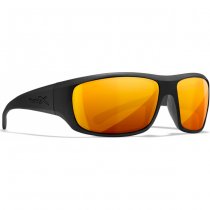 Wiley X Omega Captivate Polarized Bronze Mirror - Black