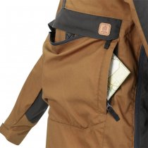 Helikon-Tex Woodsman Anorak Jacket - Earth Brown / Black B - M