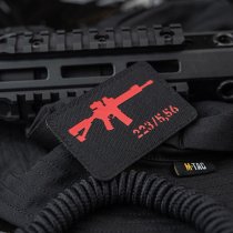 M-Tac AR-15 223/5.56 Laser Cut Patch - Red