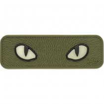 M-Tac Cat Eyes 3D Rubber Patch GID - Olive