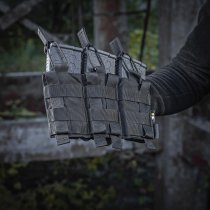 M-Tac Elastic Triple Magazine Pouch Elite - Black