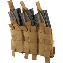 M-Tac Elastic Triple Magazine Pouch Elite - Coyote