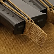 M-Tac Elastic Triple Magazine Pouch Elite - Coyote