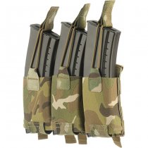 M-Tac Elastic Triple Magazine Pouch Elite - Multicam