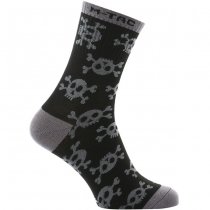 M-Tac Lightweight Socks Pirate Skull Mk.3 - Black 43-46