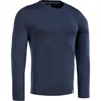 M-Tac Long Sleeve T-Shirt 93/7 - Dark Navy Blue - 3XL